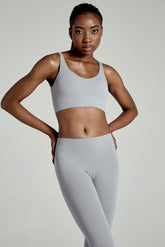 Core Bra Stone Grey - Avenue Athletica